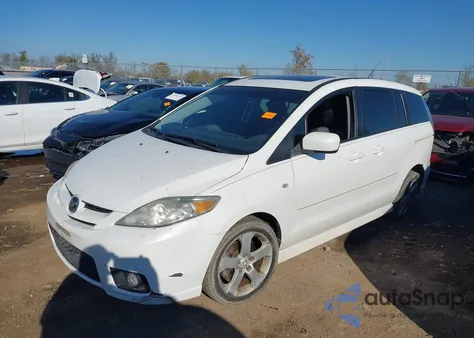 2007 Mazda Mazda5 Touring z USA, uszkodzony, nr VIN JM1CR293970155555